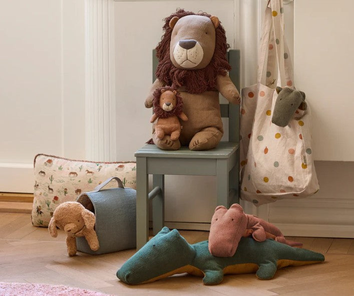 Maileg - Safari Friends, Crocodile, Medium - Vintage Rose