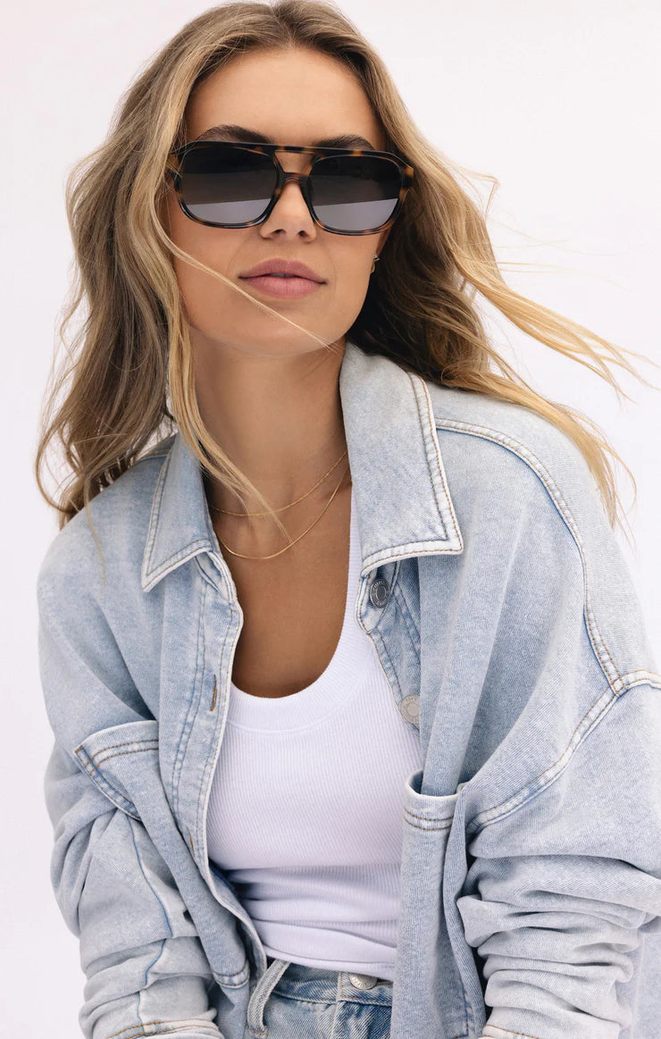 After Hour Polarized Sunglasses - Dark Tort - Gradient