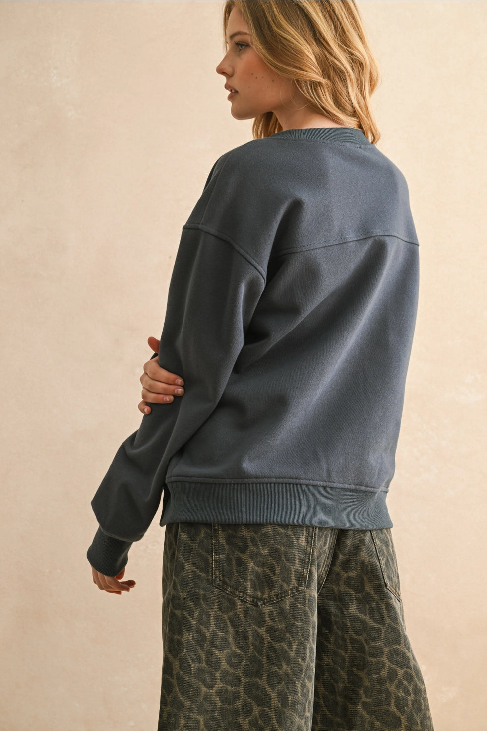 Paris Sweatshirt - Navy