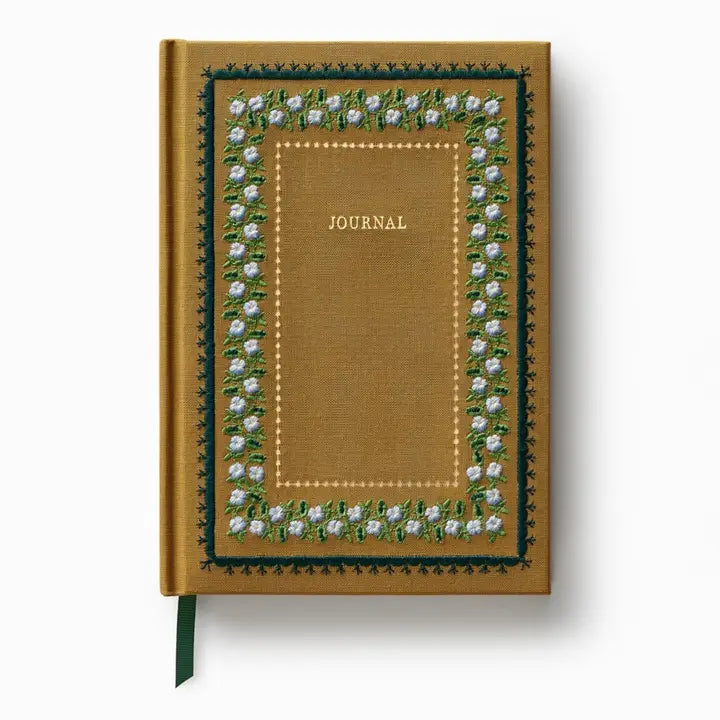 Rifle Paper Co. - Embroidered Journal - Portico