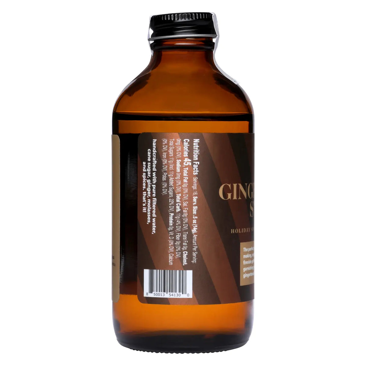 Holiday Gingerbread Syrup