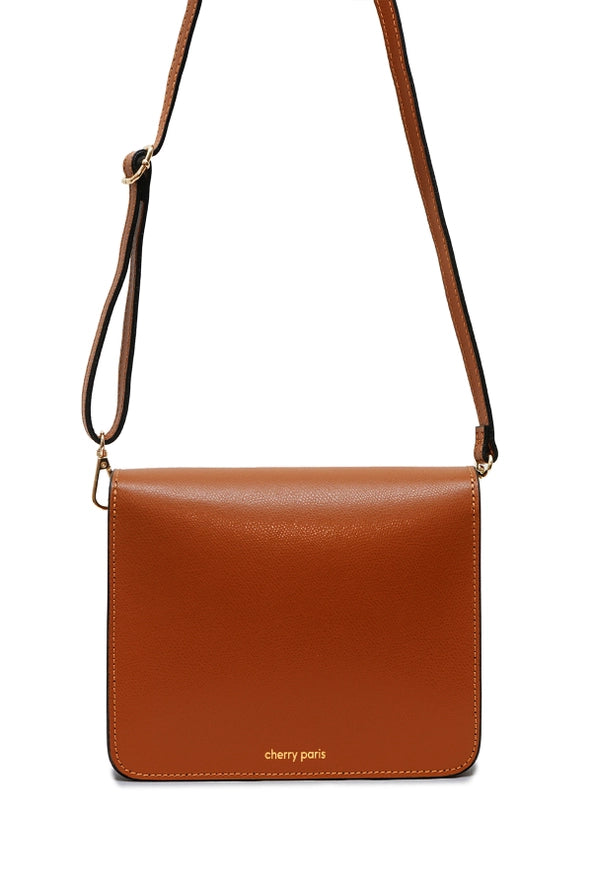 Manuela Palmellato Bag - Camel