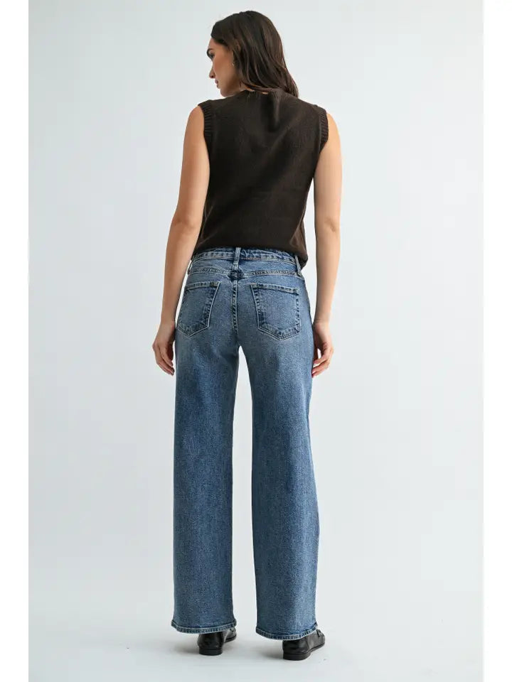 Collection Straight Jeans - Medium Denim