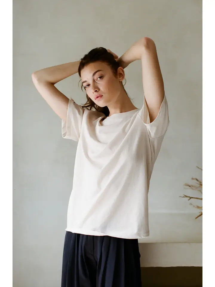 Haye Oversized Tee - Clay