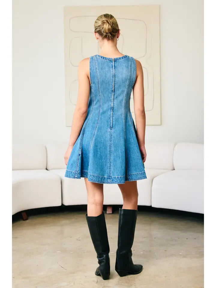 Denim Mini Dress