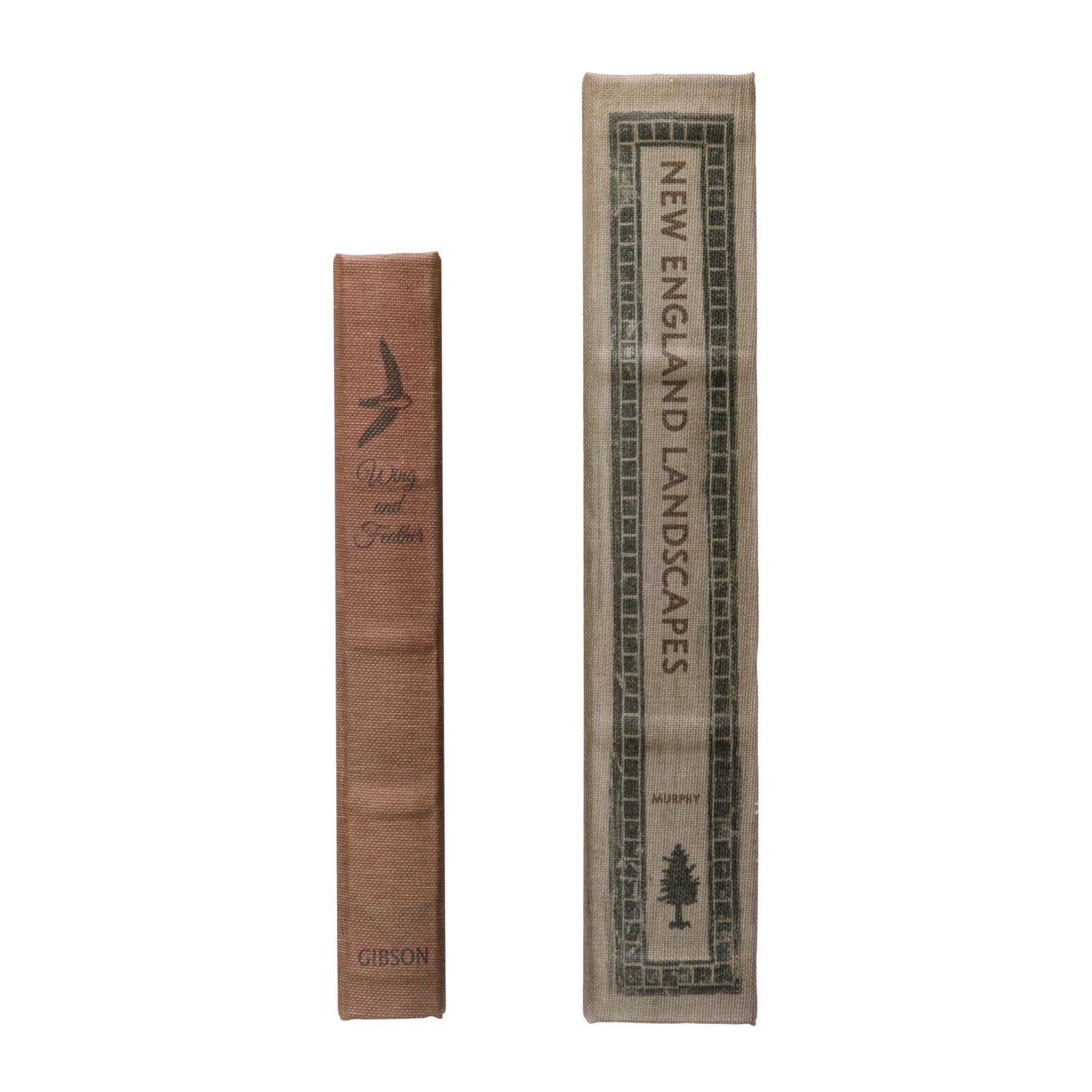 Book Storage Boxes - New England - Set of 2