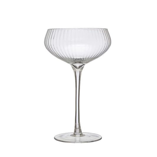 Stemmed Champagne Coupe Glass - 9oz
