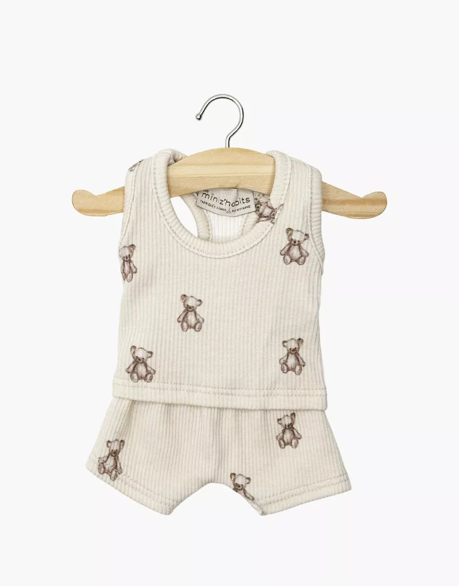 Minikane - Marcel Ribbed Knit Set - Little Bears