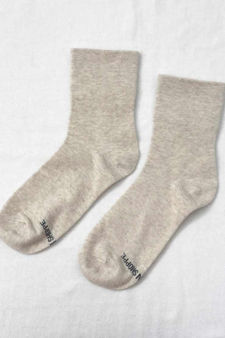 Le Bon Shoppe - Sneaker Socks - Oatmeal