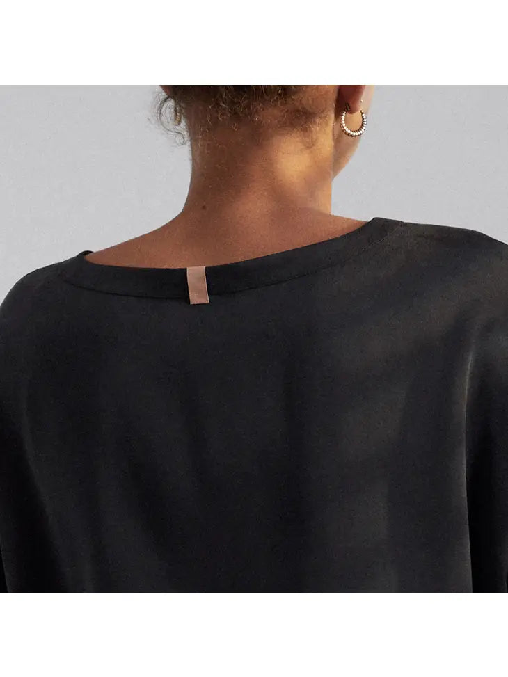 Lunya - Silk Tee Set - Immersed Black