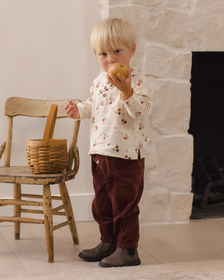 Quincy Mae - Zion Shirt - Apples