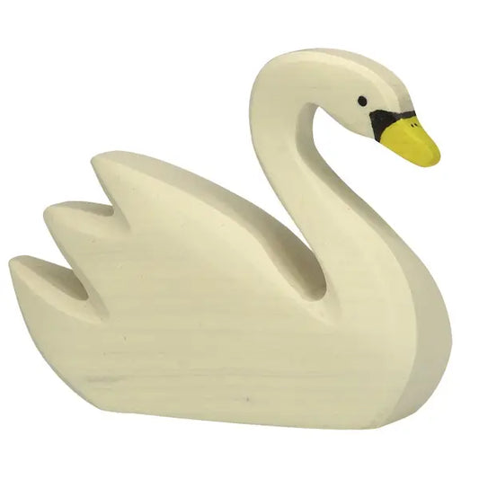 Holztiger - Swan, Swimming