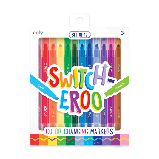OOLY - Switch-Eroo! - Color Changing Markers 2.0