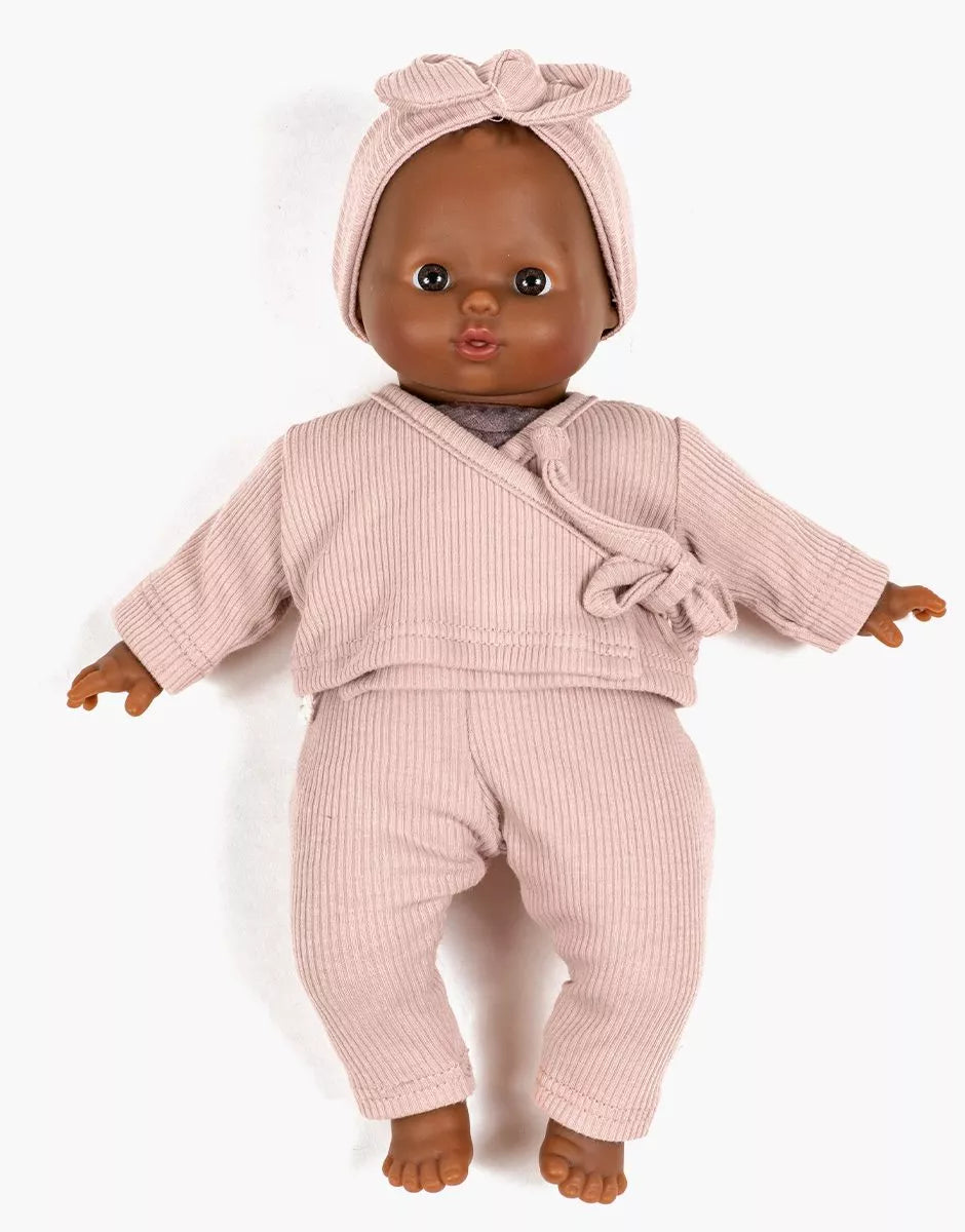 Minikane - Babies Collection - Roxane Wrap Set - Petal Pink