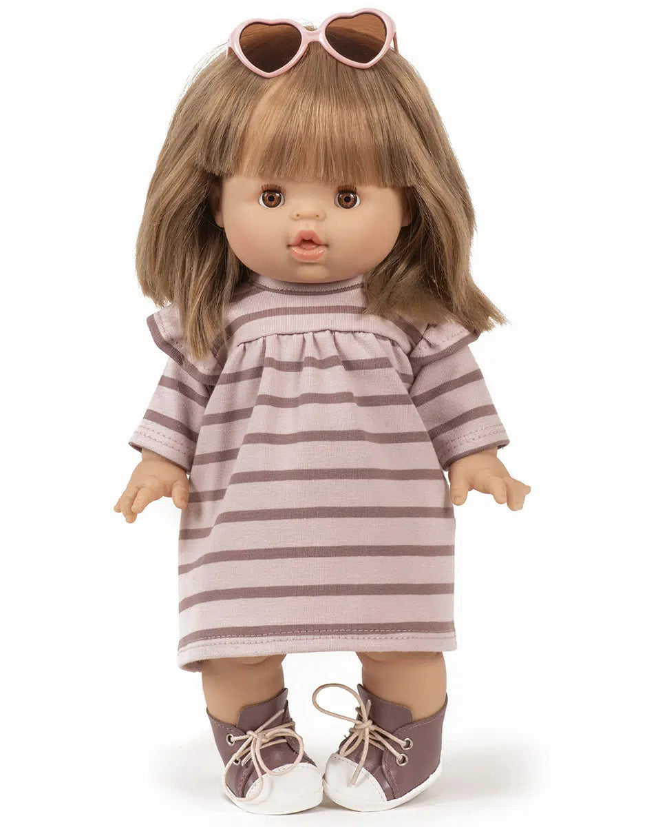 Minikane - Melodie Dress - Orchid Pink Stripe