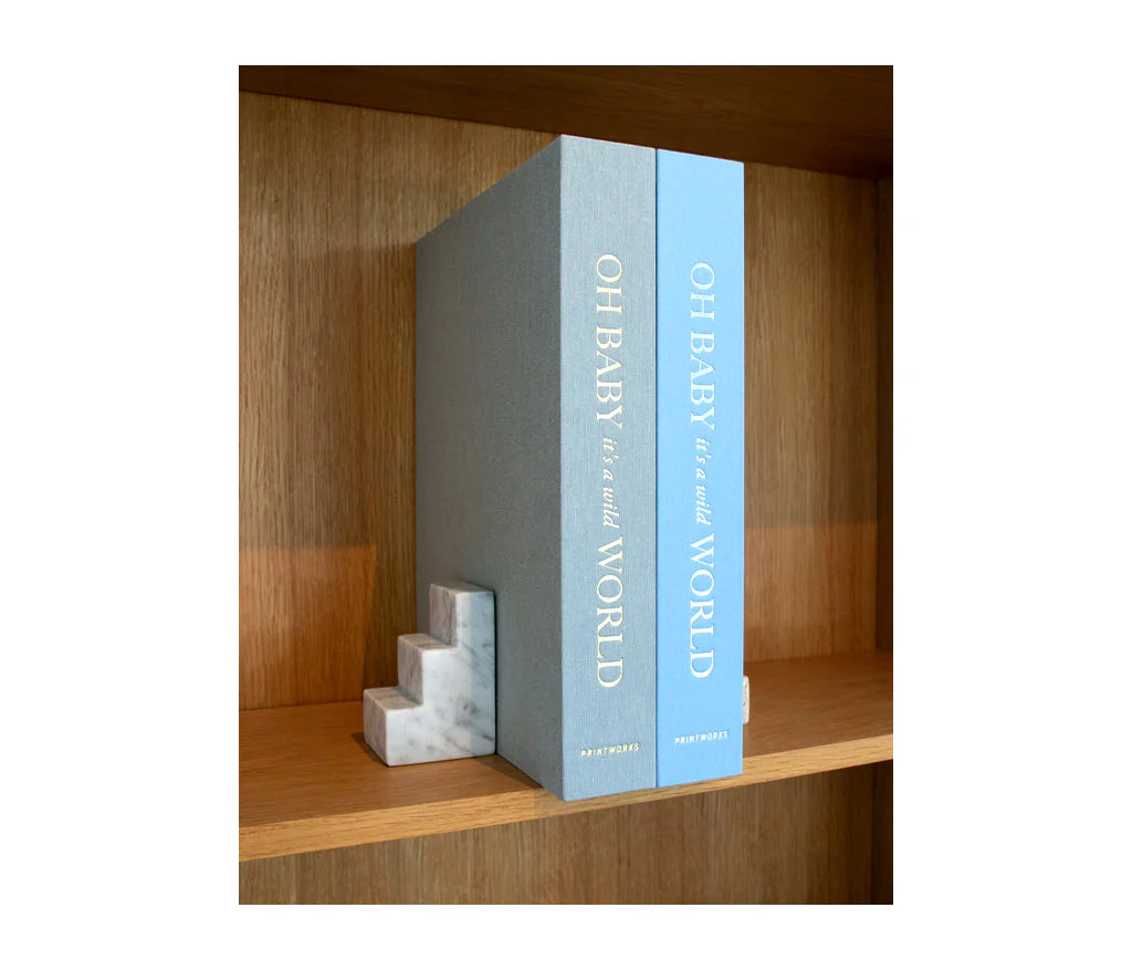 Baby It's a Wild World Photo Album - Gray