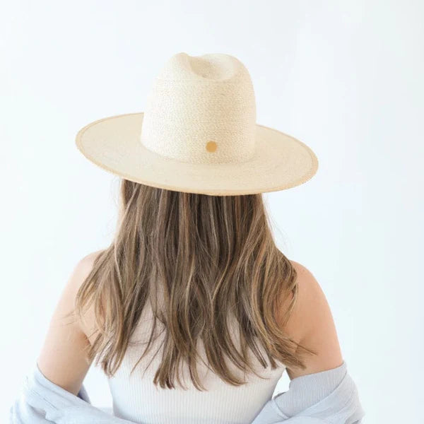 Gigi Pip - Cove Wide Brim Straw - Natural