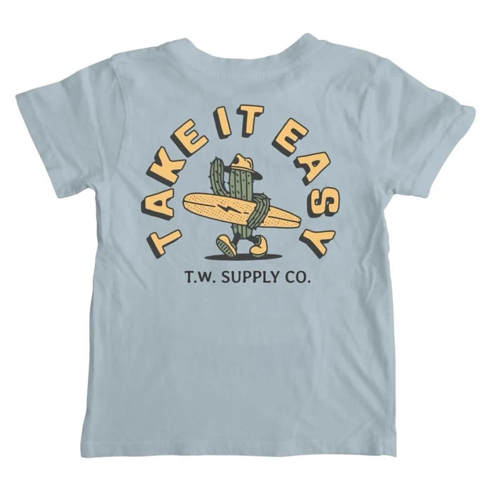 Take it Easy Tee - Blue