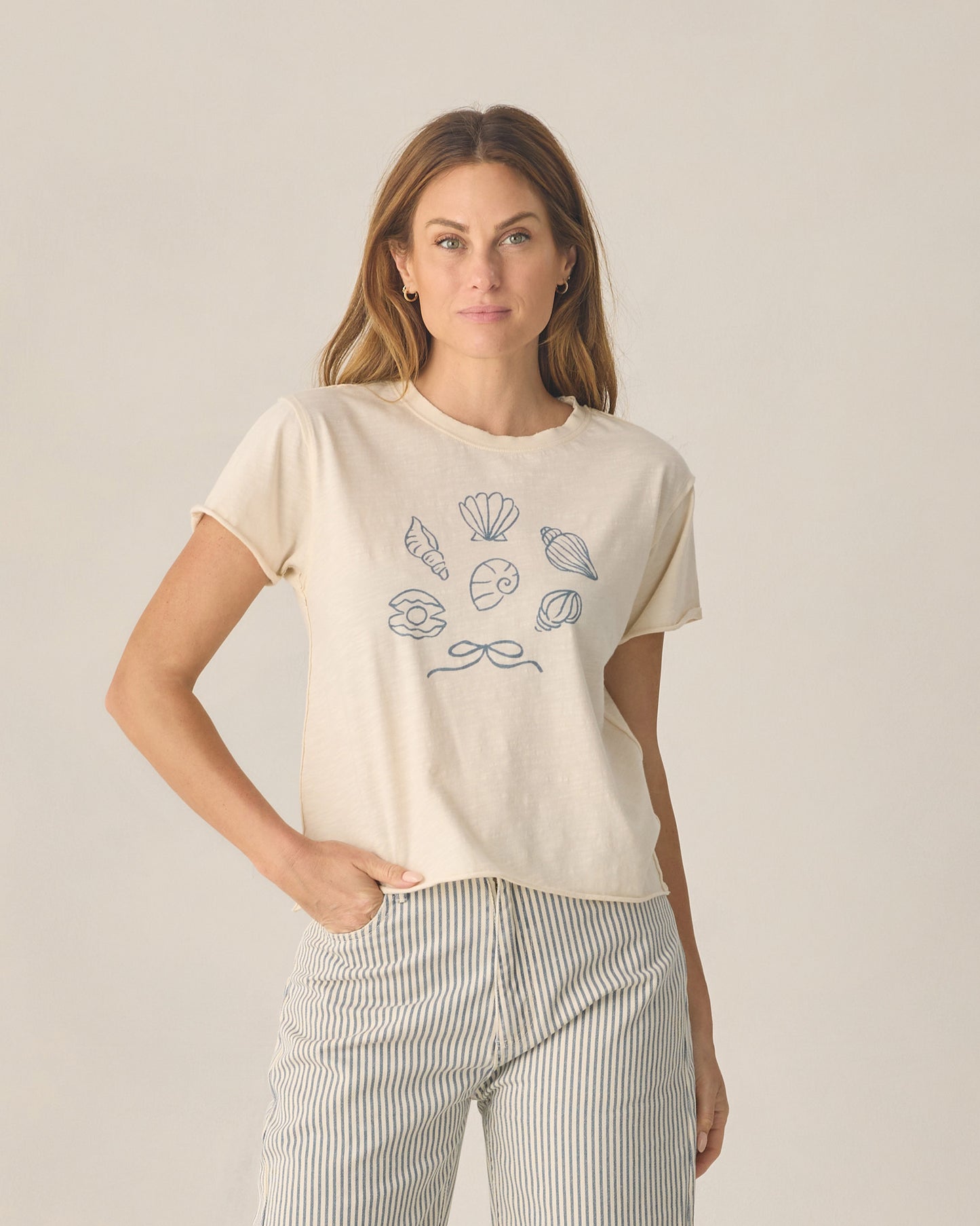 Rylee + Cru - Women's Vintage Tee - Seashells