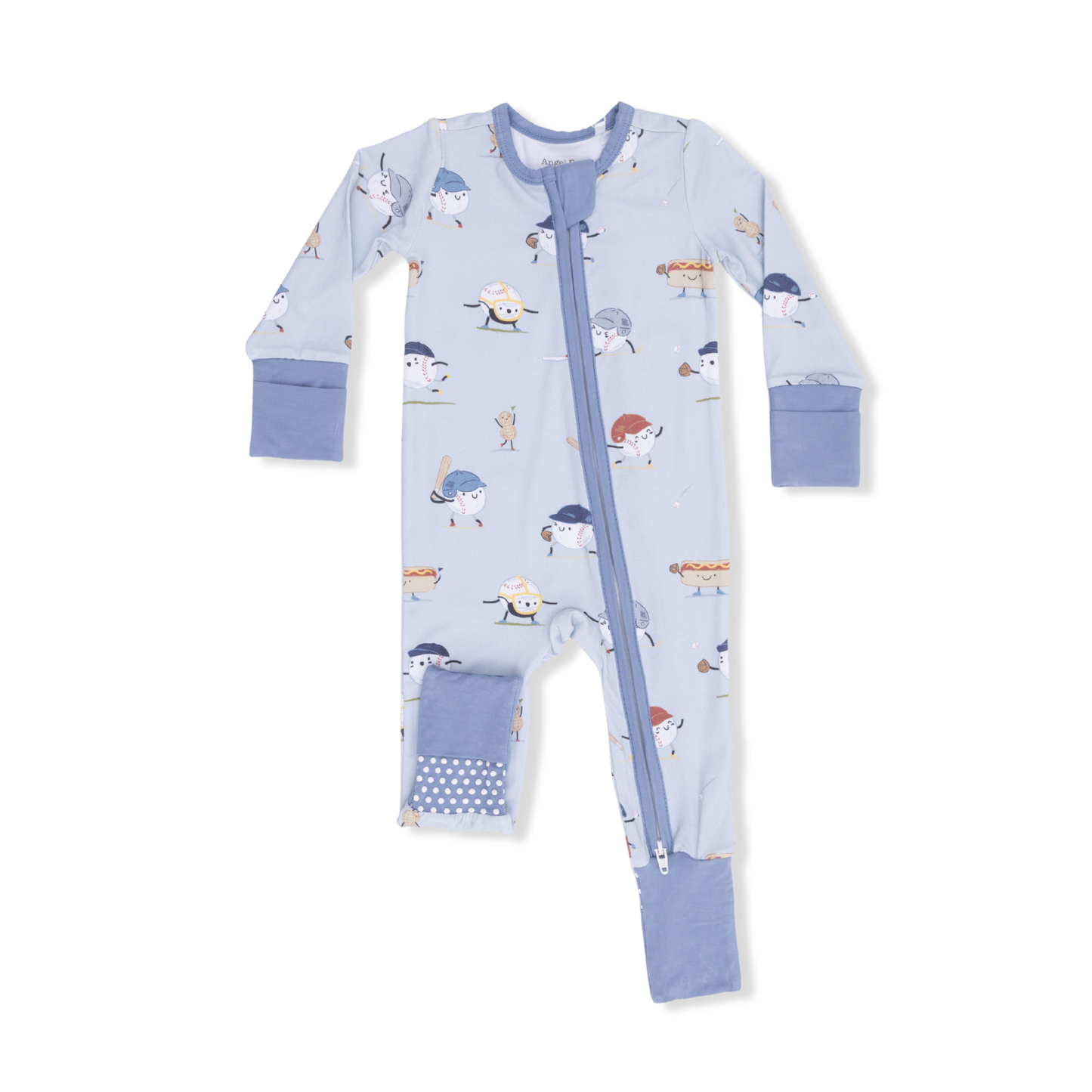 Convertible Romper - Baseballs Playing Baseball