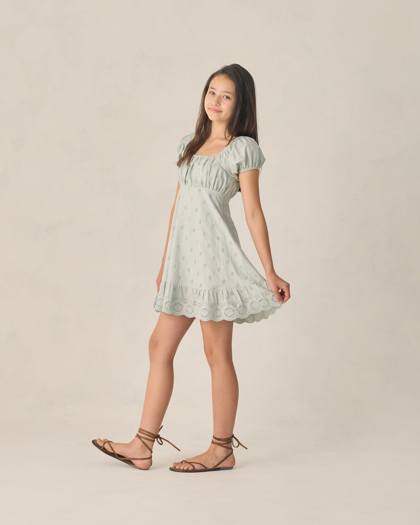 Rylee + Cru - Teen Liv Dress - Seafoam
