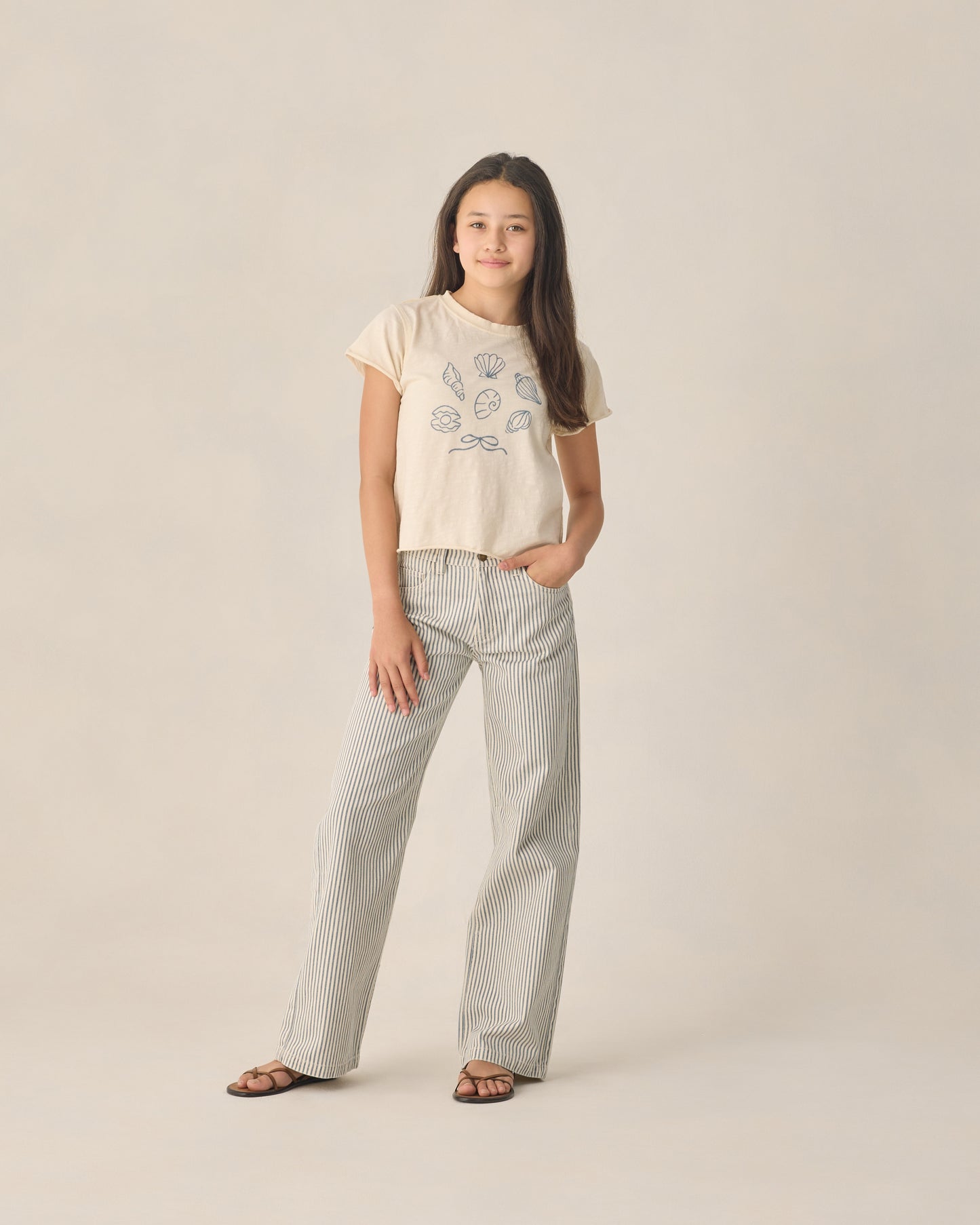 Rylee + Cru - Teen Vintage Tee - Seashells