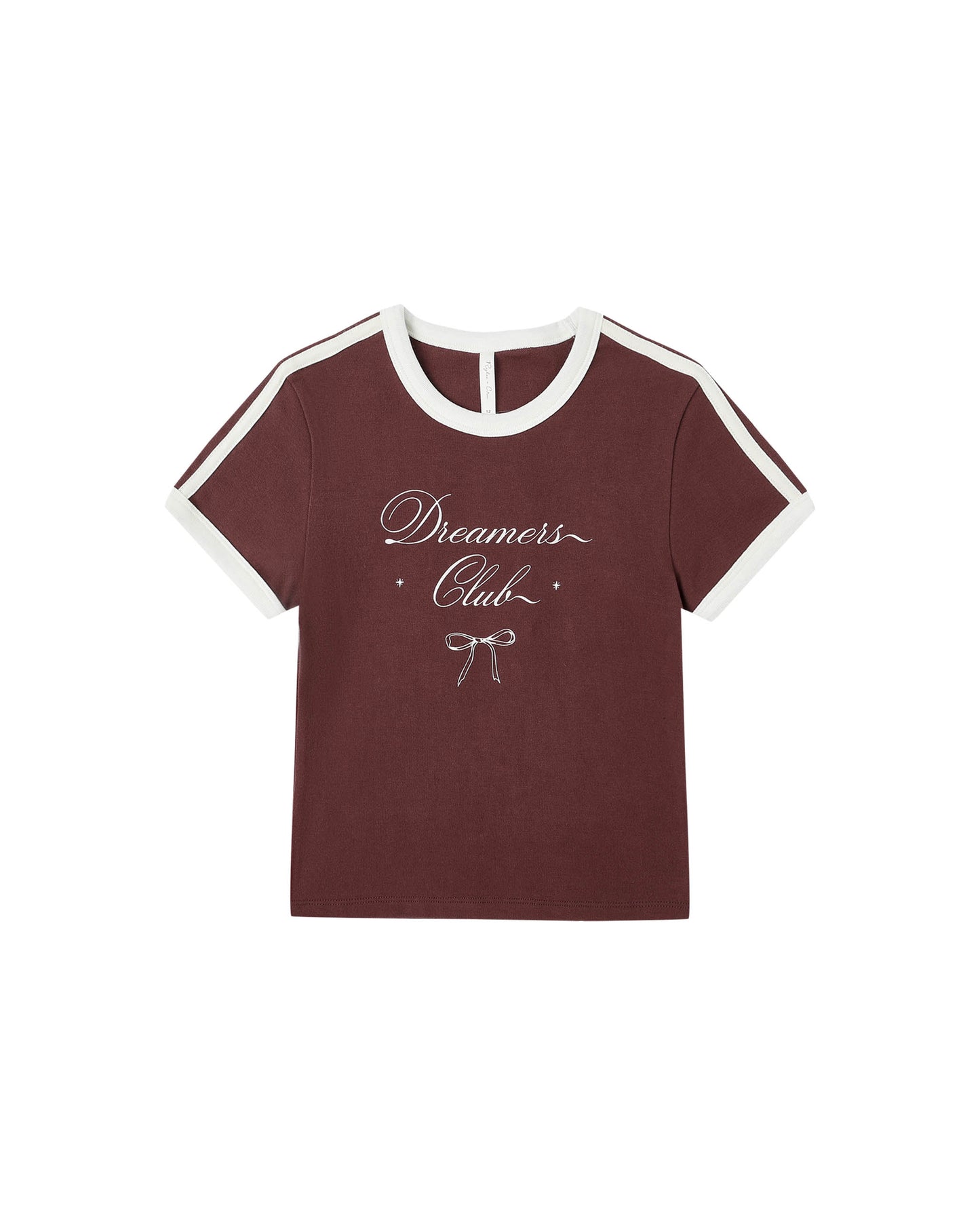 Rylee + Cru - Tween Baby Tee - Burgundy