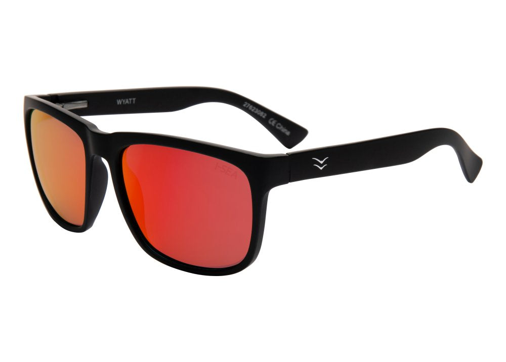 I-SEA - Wyatt Men's Sunglasses - Black