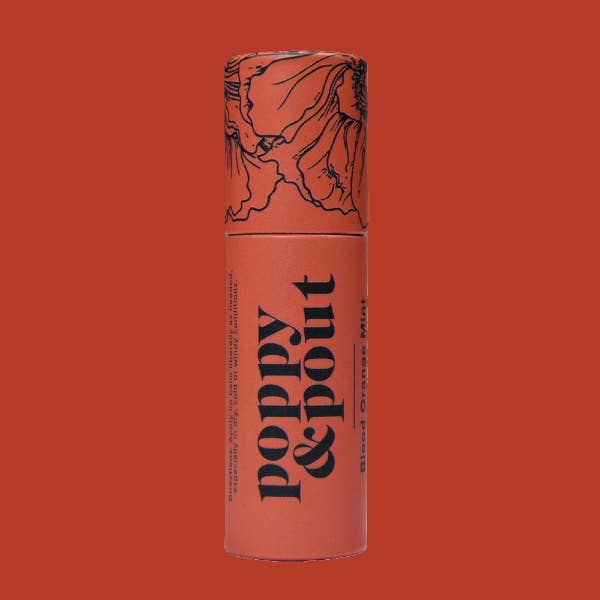 Poppy & Pout - Lip Balm- Blood Orange Mint
