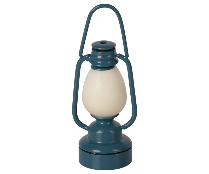 Maileg - Vintage Lantern, Mouse - Blue