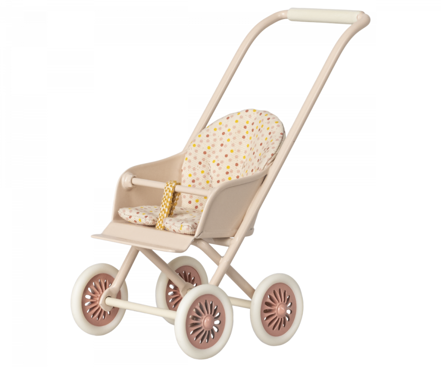 Maileg - Stroller, Micro - Powder