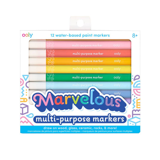 OOLY - Marvelous Multi Purpose Paint Marker - set of 12