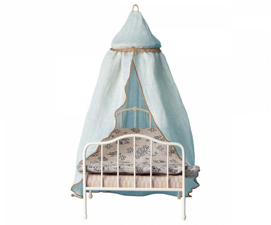 Maileg - Miniature Bed Canopy - MINT