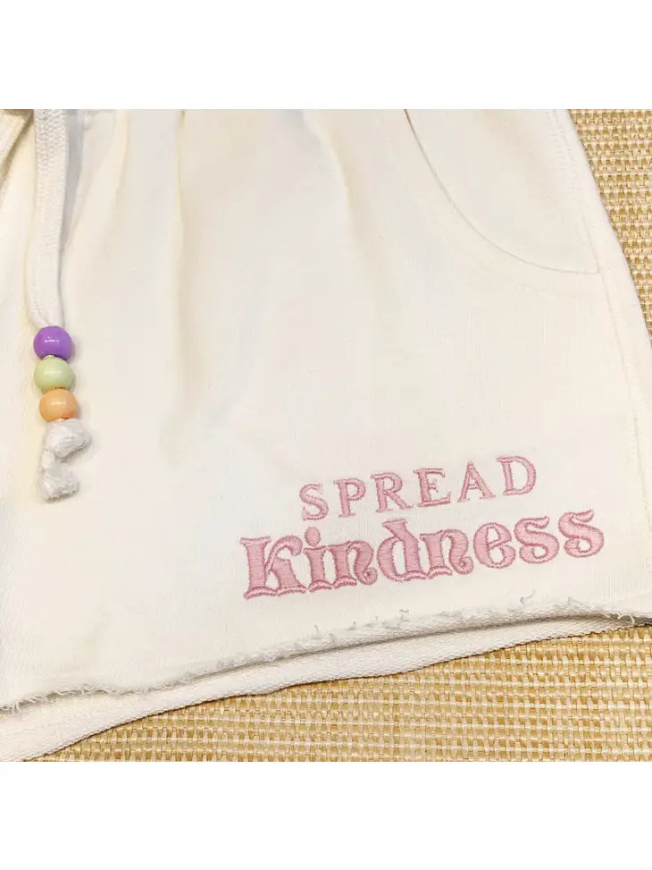 Spread Kindness Classic Raw Edge Short