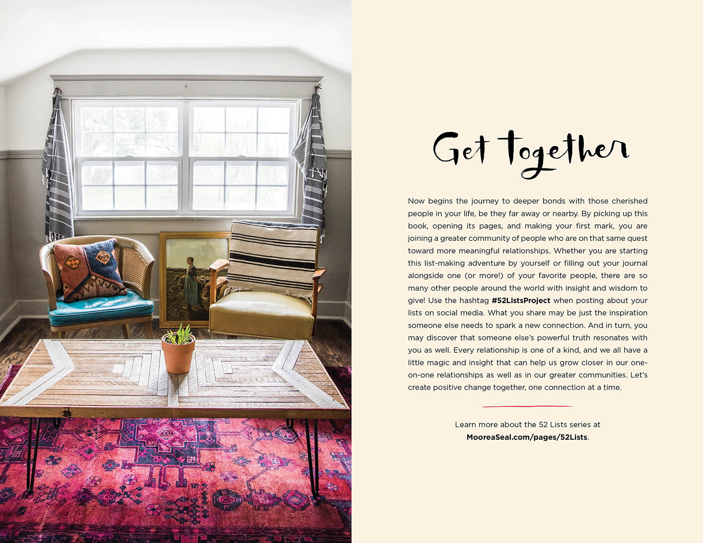 52 Lists of Togetherness - Journaling Inspiration to Deepen Connections with your Loved Ones