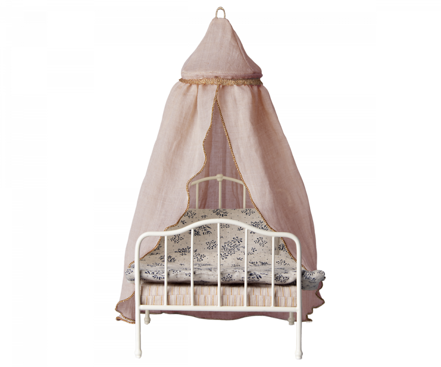 Maileg - Miniature Bed Canopy - ROSE