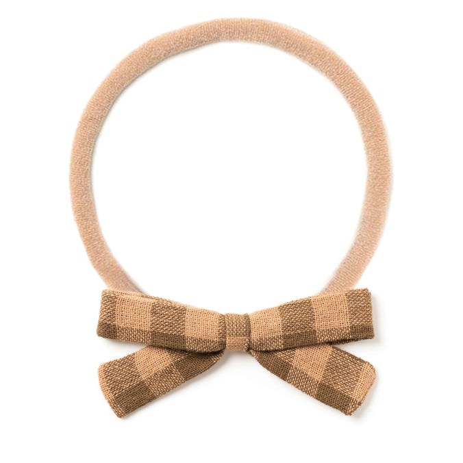 Lali Kids - Headband - Green Gingham - LAST ONE
