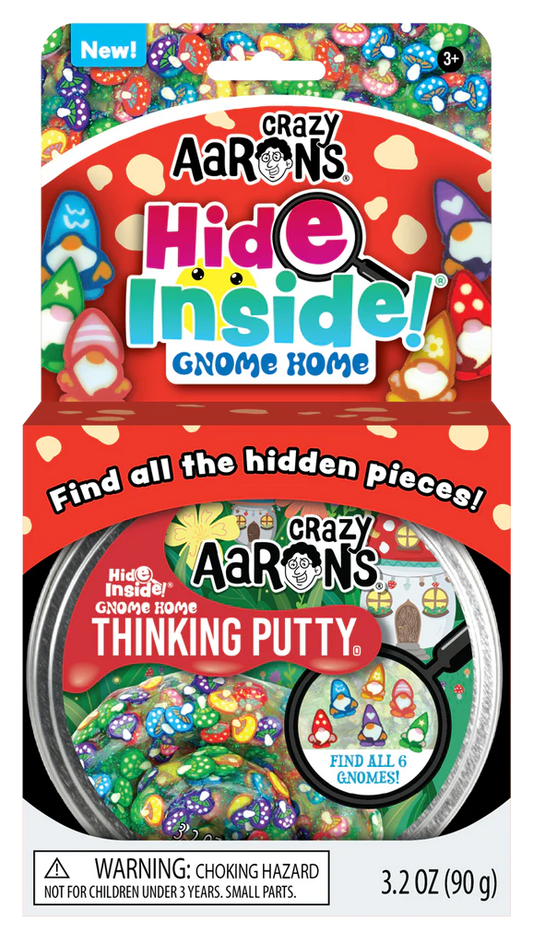 Crazy Aarons - Thinking Putty - Gnome Home Hide Inside