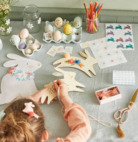 Meri Meri - Sticker Sheet - Glitter Bunny