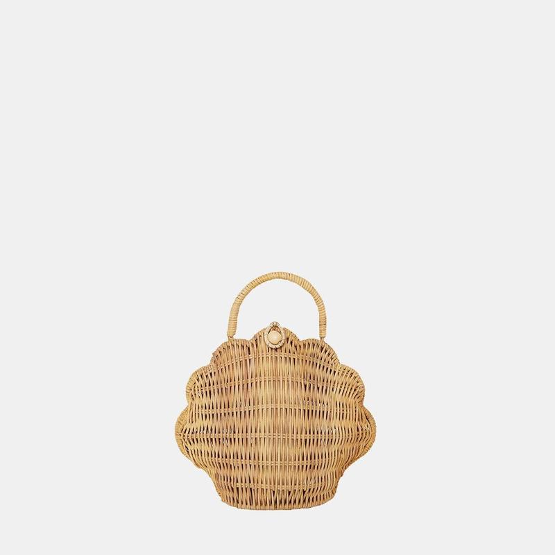 Olli Ella Shell Purse Straw SANNA baby and child