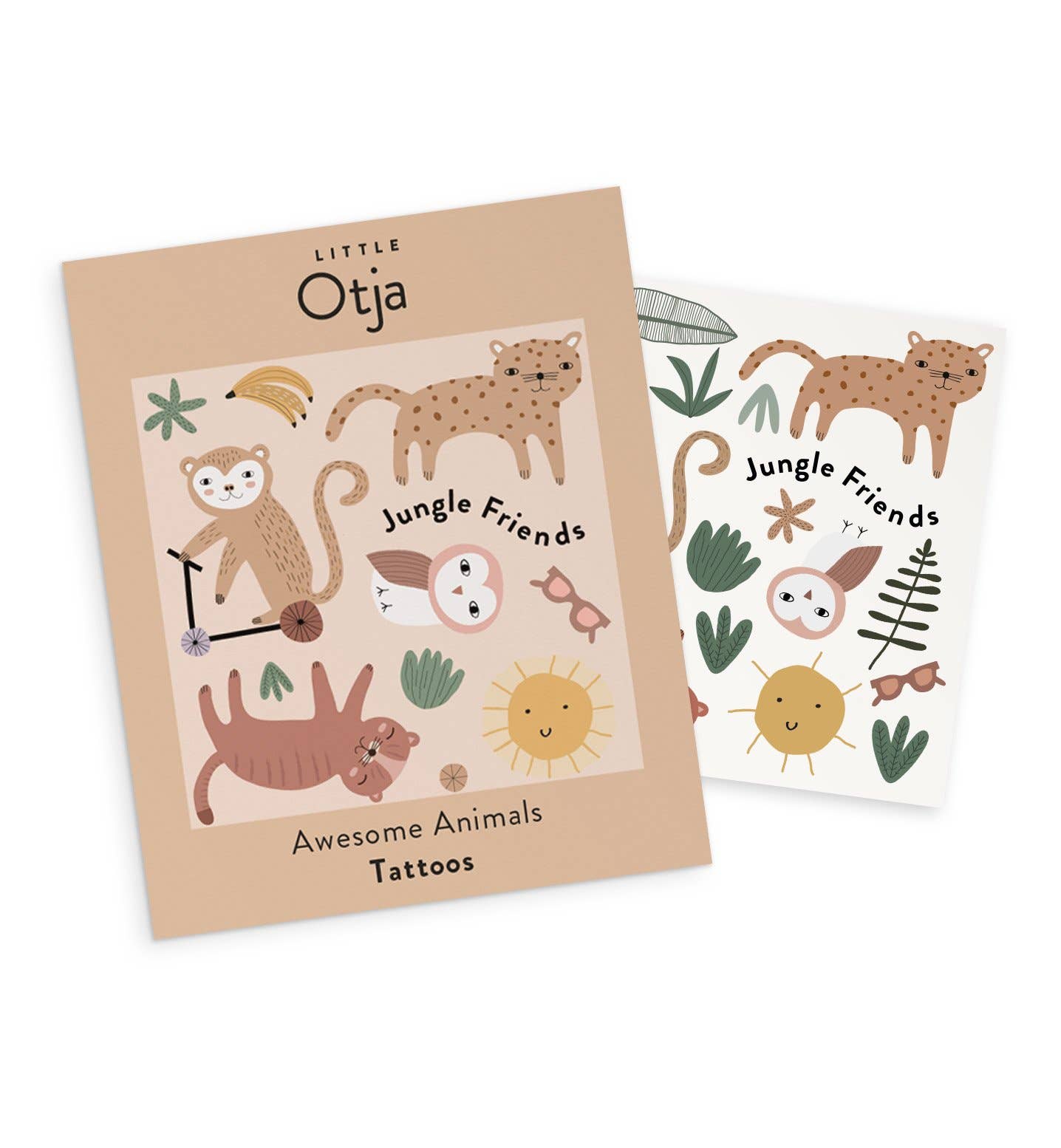 Little Otja - Jungle Friends Tattoos