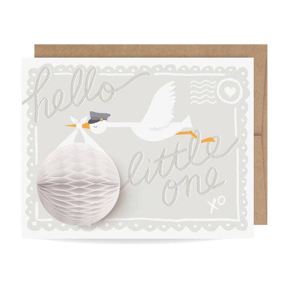 Inklings Paperie - Stork Pop-up