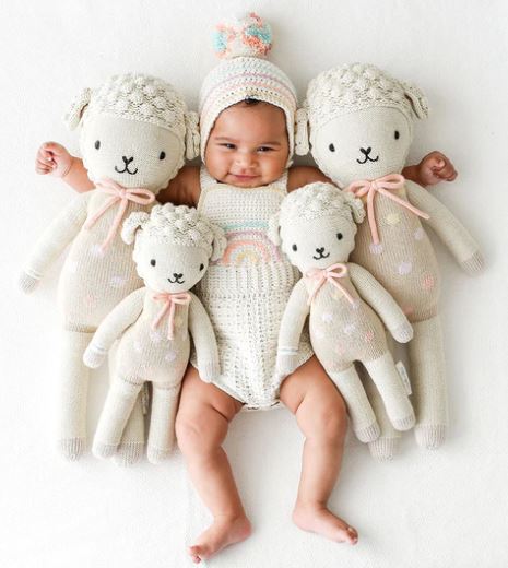 Cuddle + Kind - Lucy The Lamb - Pastel