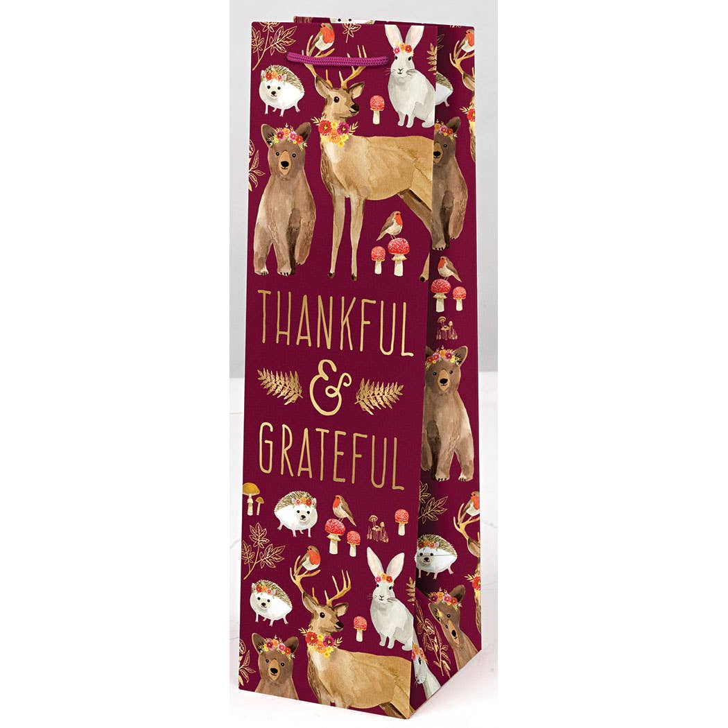 Paper Source - Forest Friends Wine Bag