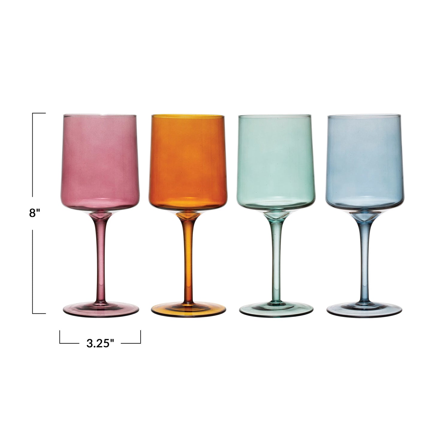 Stemmed Wine Glass - 14oz