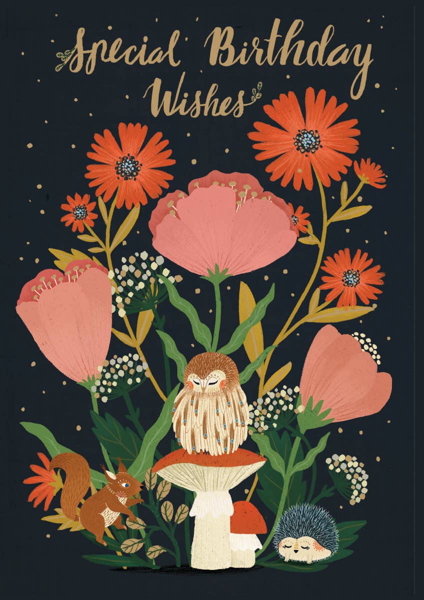 Roger la Borde - Summer Forrest Birthday Card