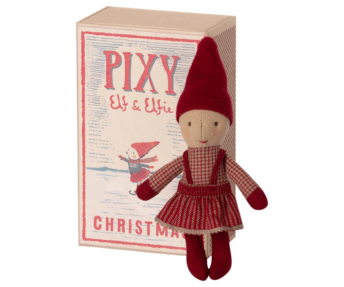 Maileg - Pixy Elfie in Matchbox