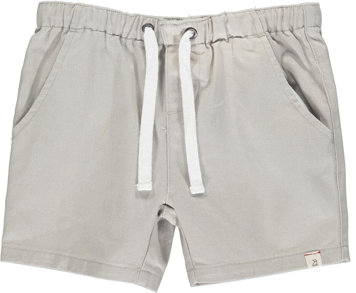 Me & Henry - Hugo Twill Shorts - Pale Grey