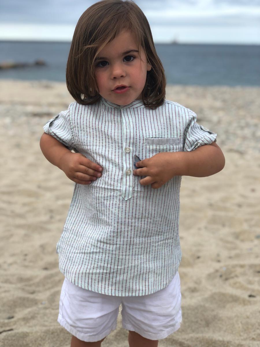 Me & Henry - Hugo Twill Shorts - White