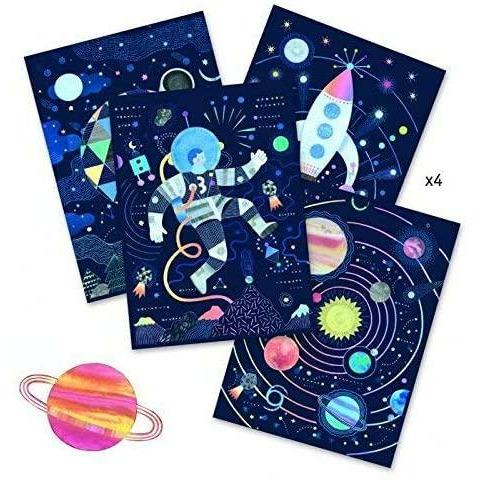 DJECO - Scratch Cards - Cosmic Mission